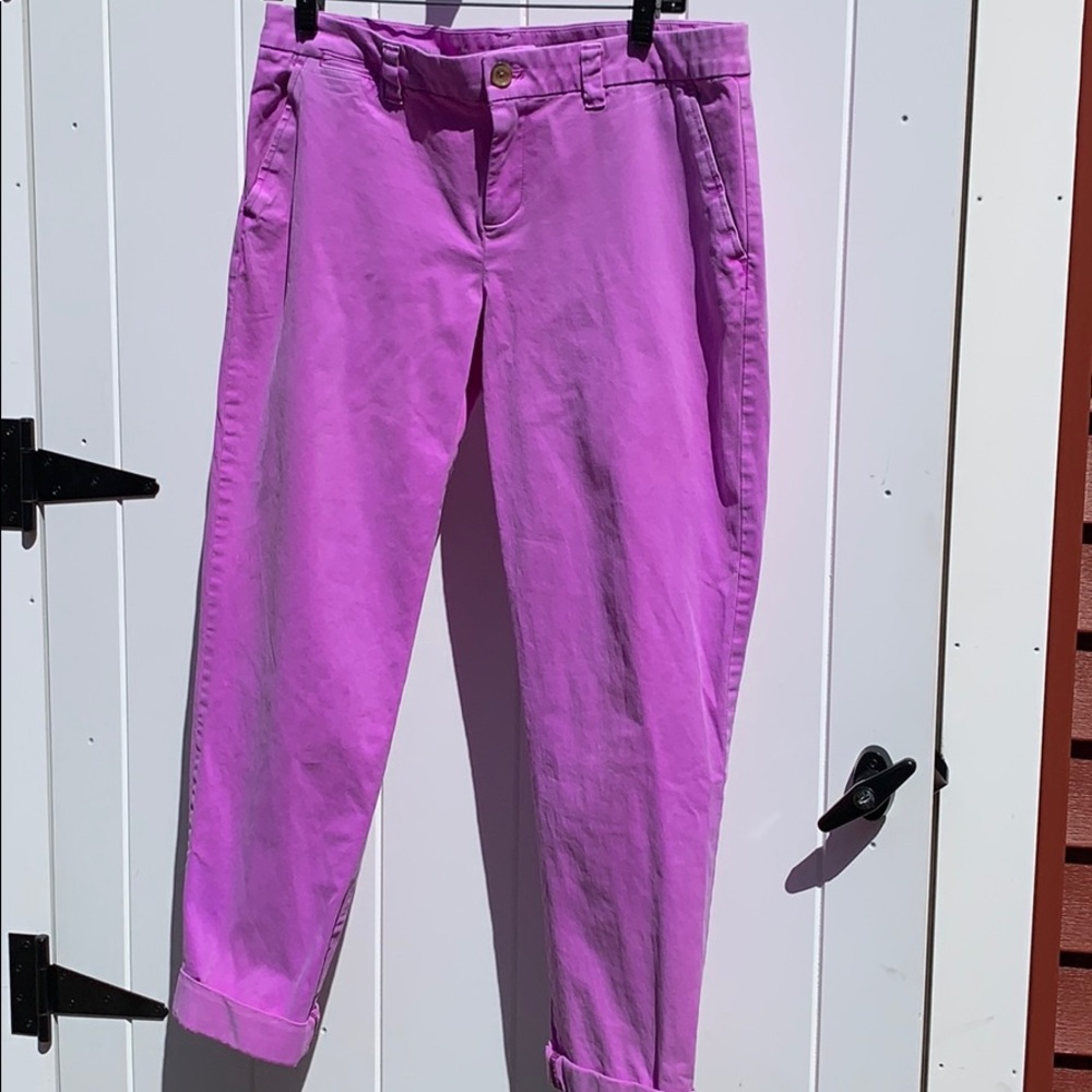 Gap Broken-in straight lavender/pink pant size 6T
